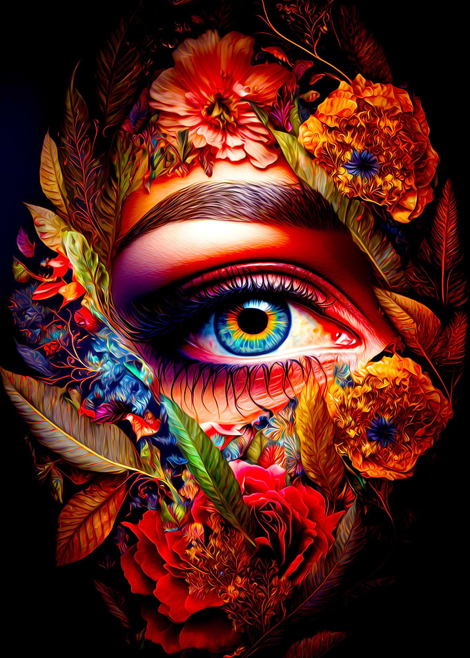 Colorful Eye