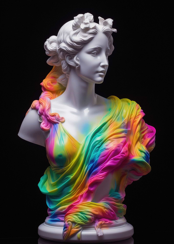 Graceful Lady Statue