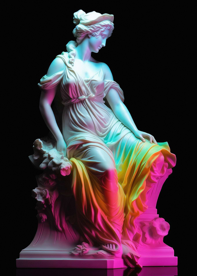 Roman Lady Monument