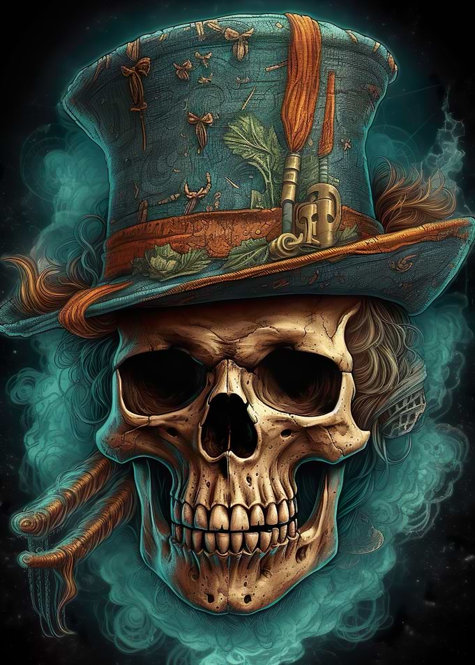 Mister skull hat