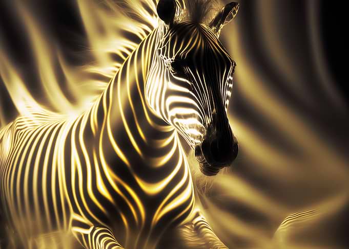 Cosmic Space Zebra