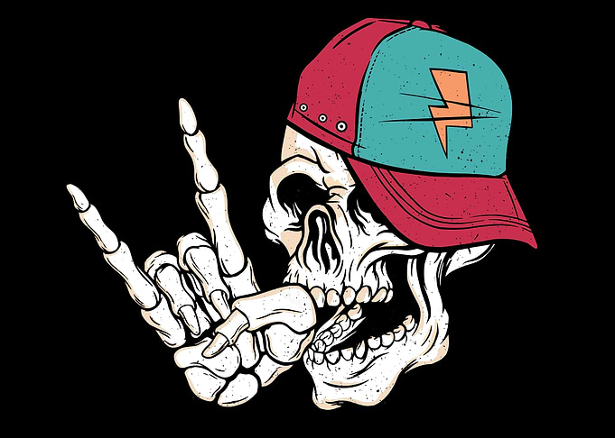 Rock n Roll Metal Head