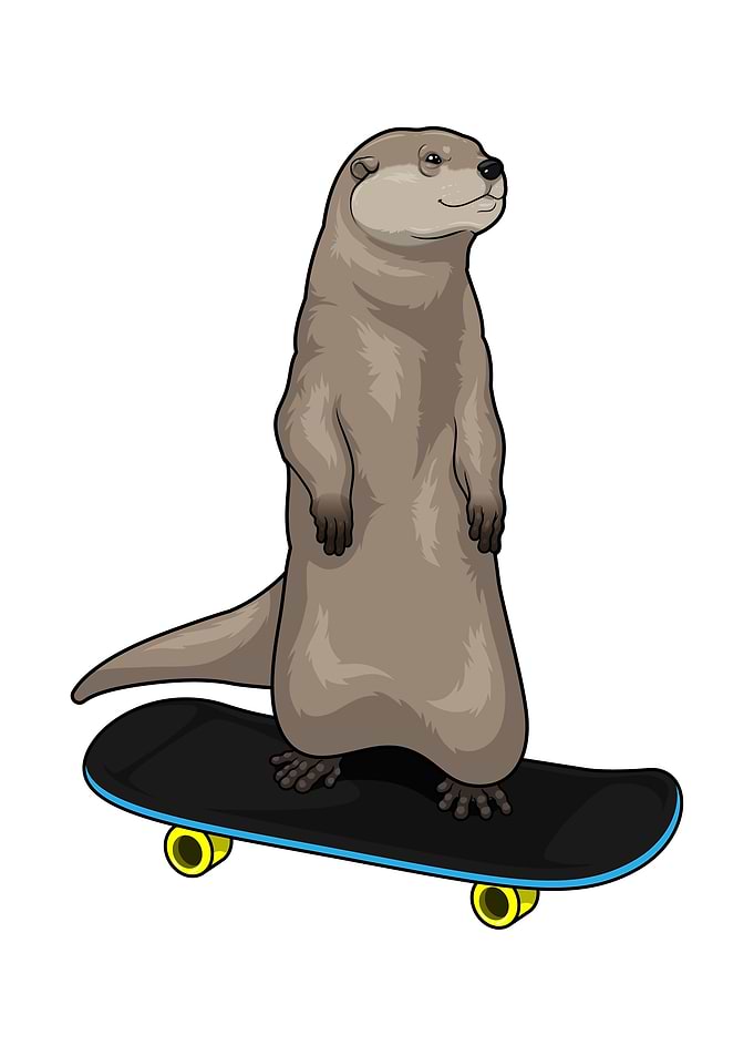 Otter Skater Skateboard