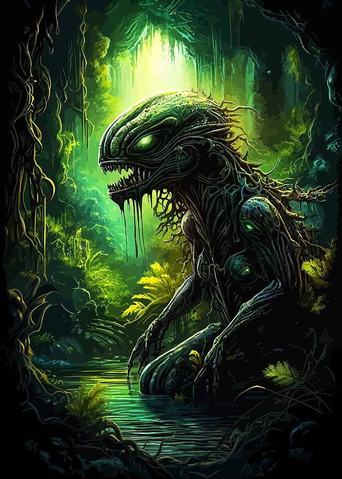 Leafy Alien