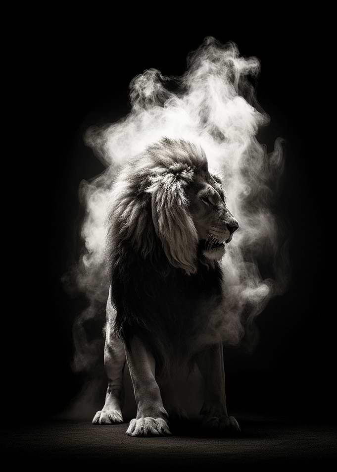 Cinematic Lion