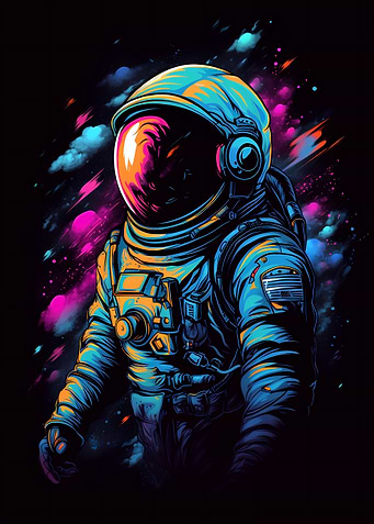 Astronaut Spacewalking