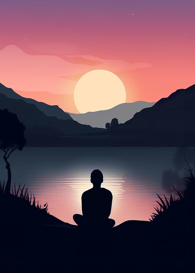 Purple Meditation
