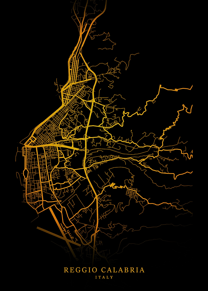 Reggio Calabria City Map