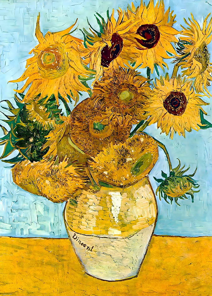 Sunflowers Van Gogh