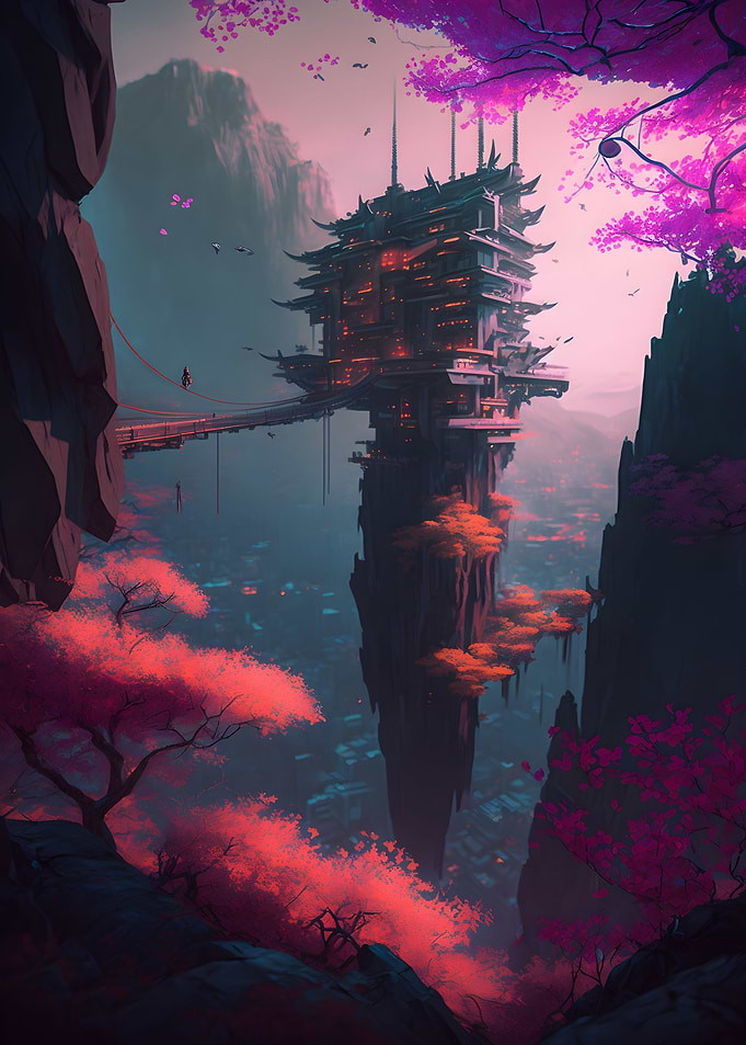 A house in the mountains