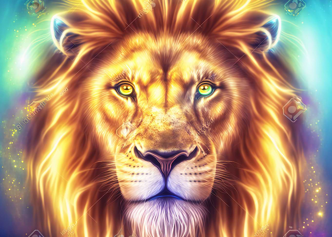 Cosmic Space Lion