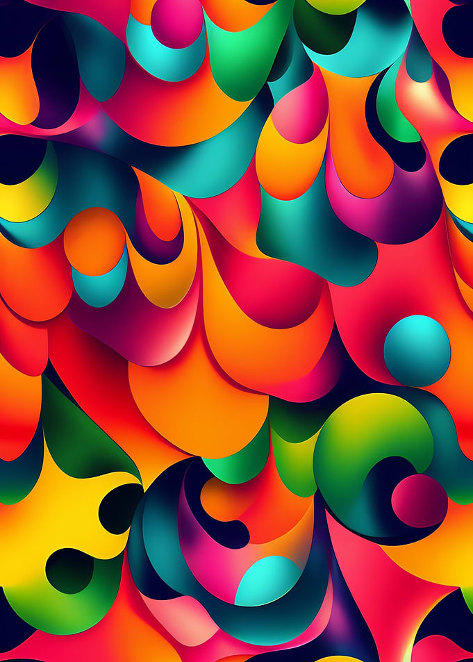 Abstract flowers