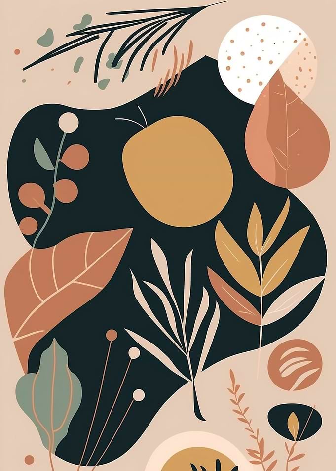 Leaves Paint