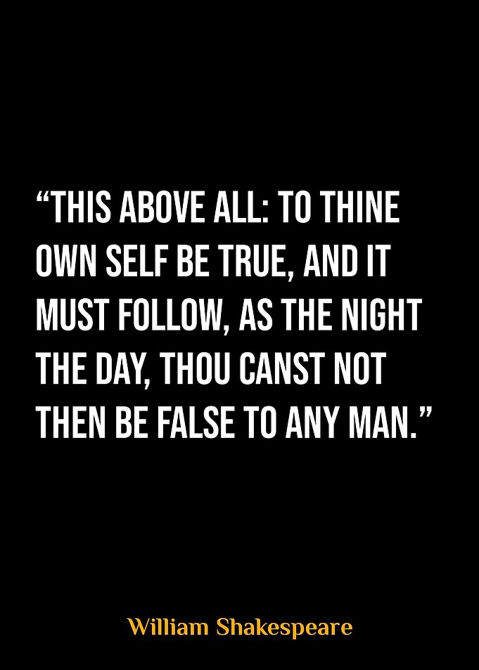 William Shakespeare Quote