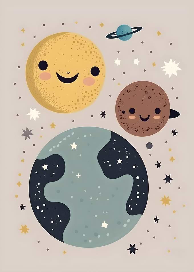 Solar Earth Moon