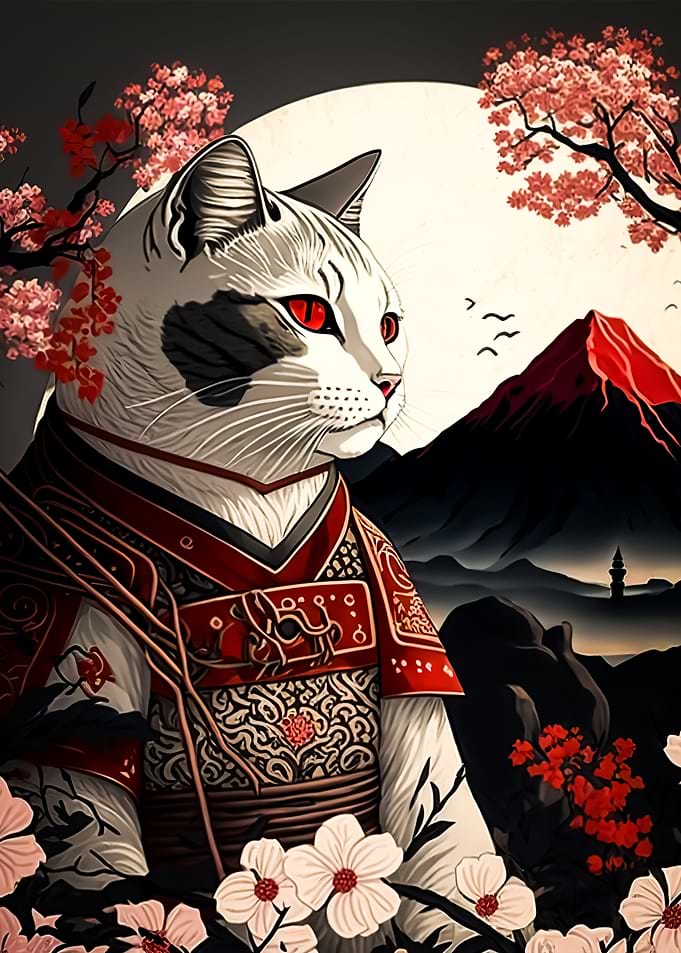 Cat Samurai