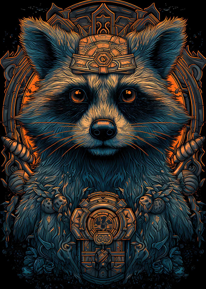 Raccoon Imaginative