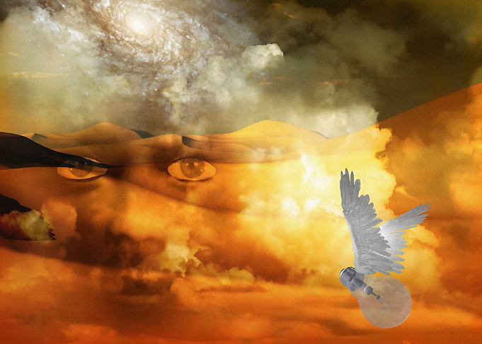 Sky face dream