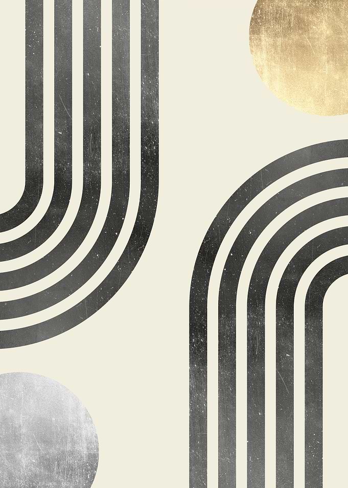 Metal and gold art 9