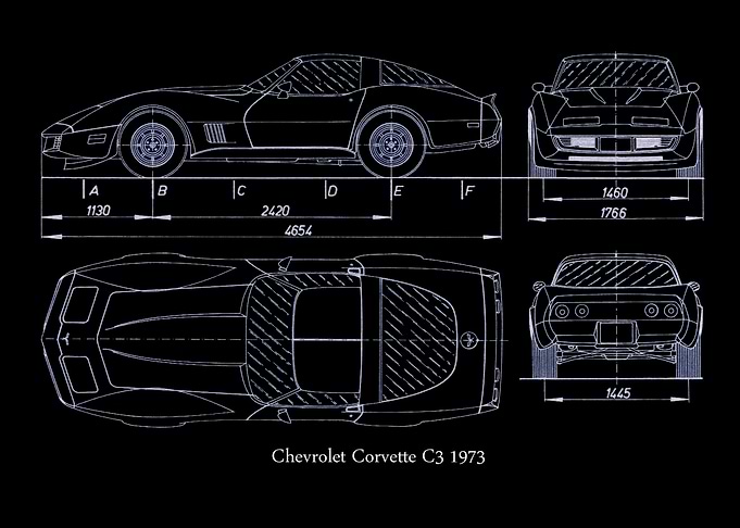 Chevrolet Corvette C3 1973