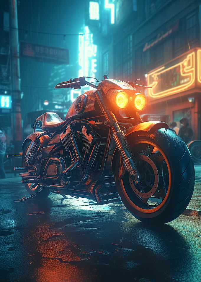 Cyber Motorcycle