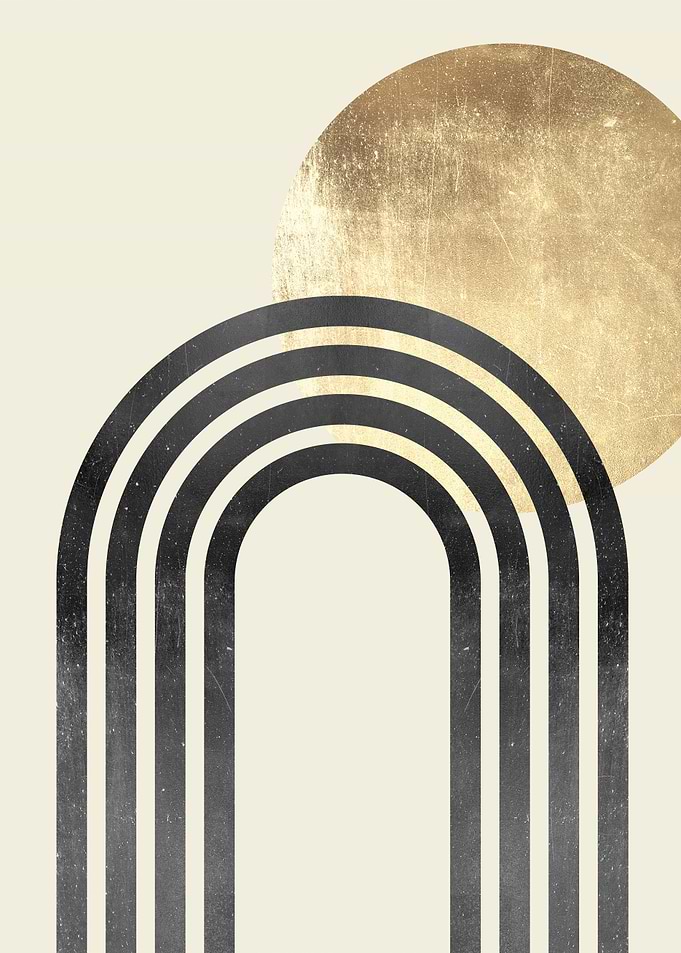 Metal and gold art 6