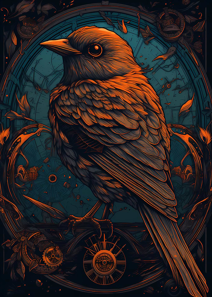 Sparrow Bird Illusion