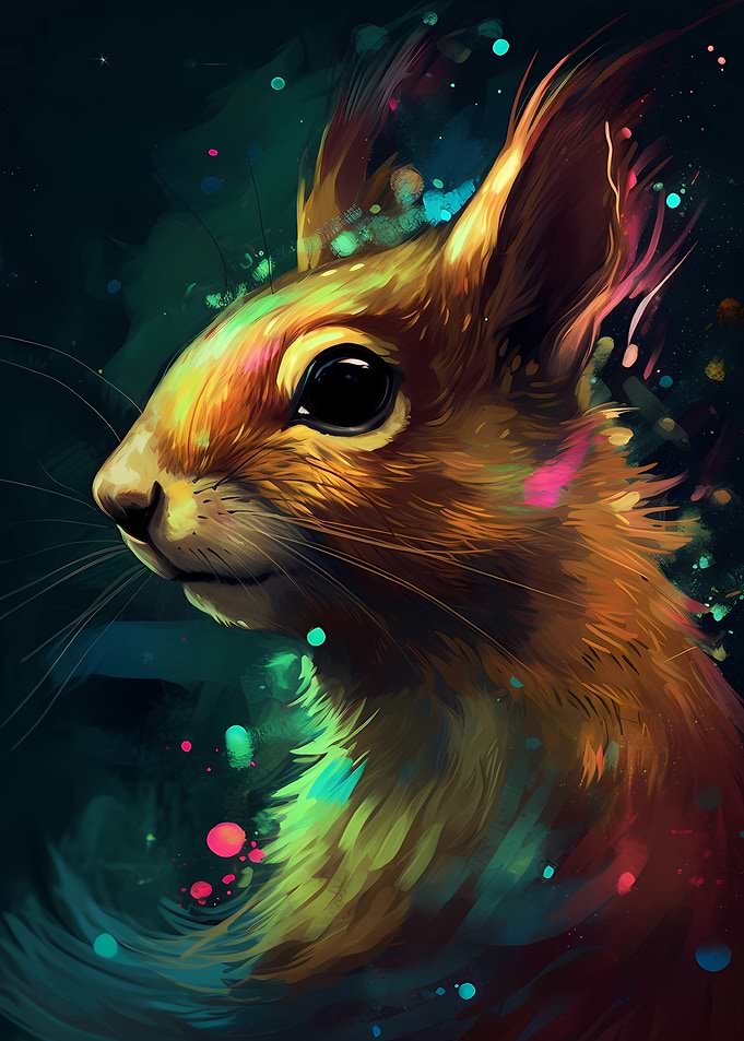 Squirrel Mythical land