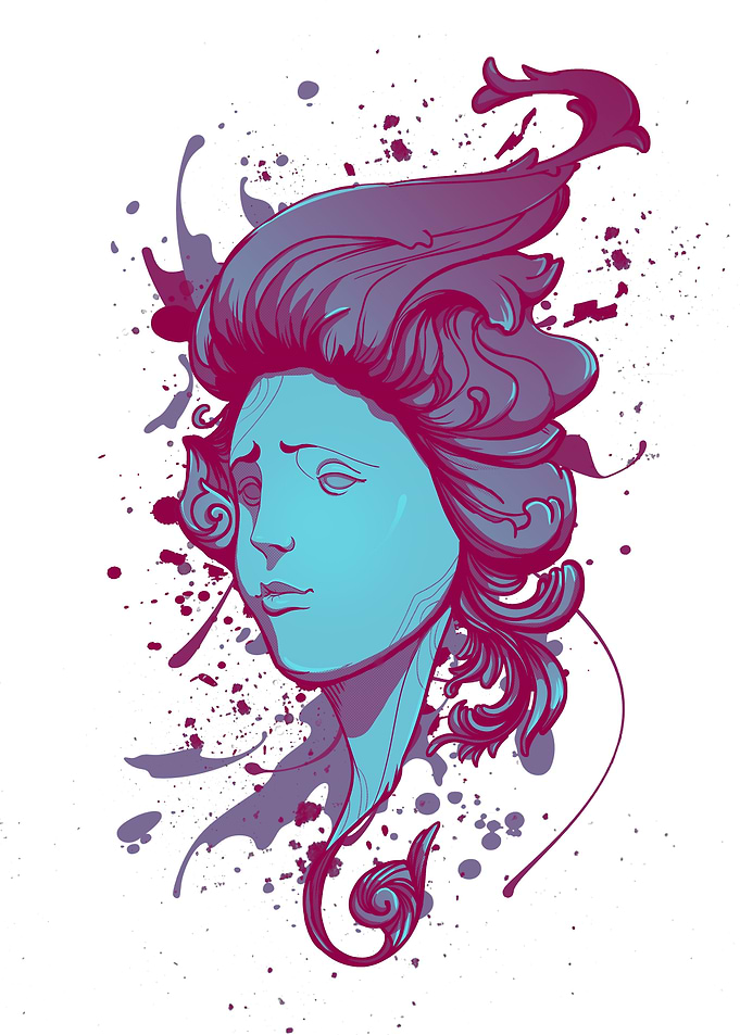 Greek Statue Vaporwave