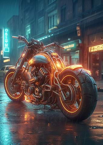 Cyber Motorcycle
