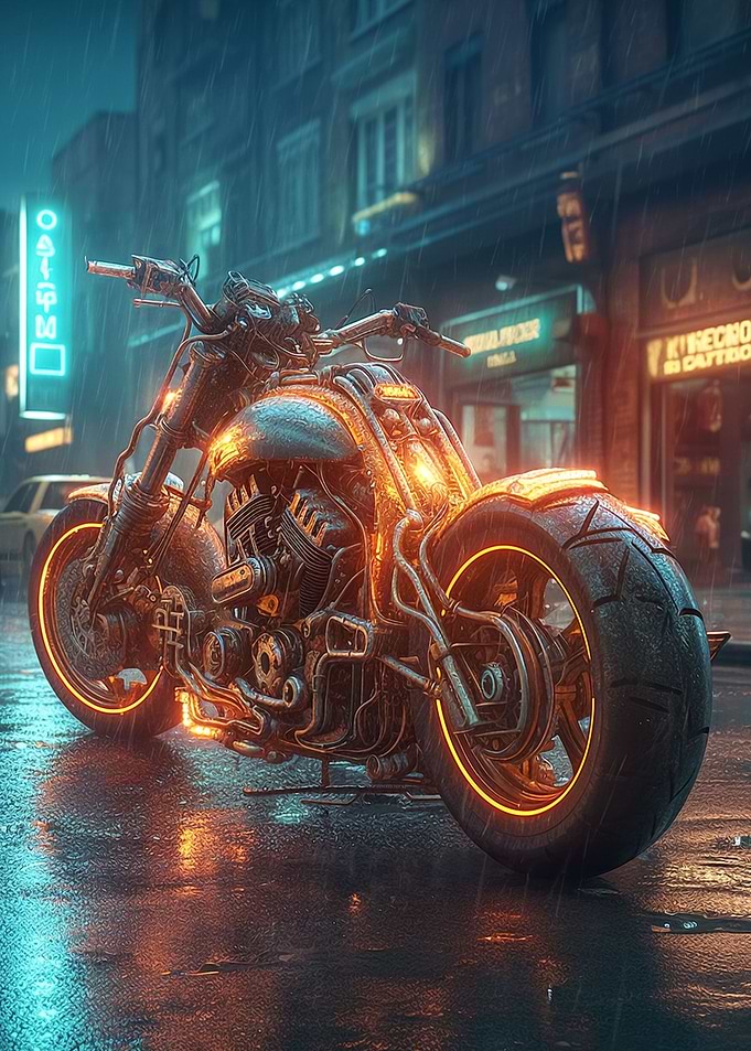 Cyber Motorcycle
