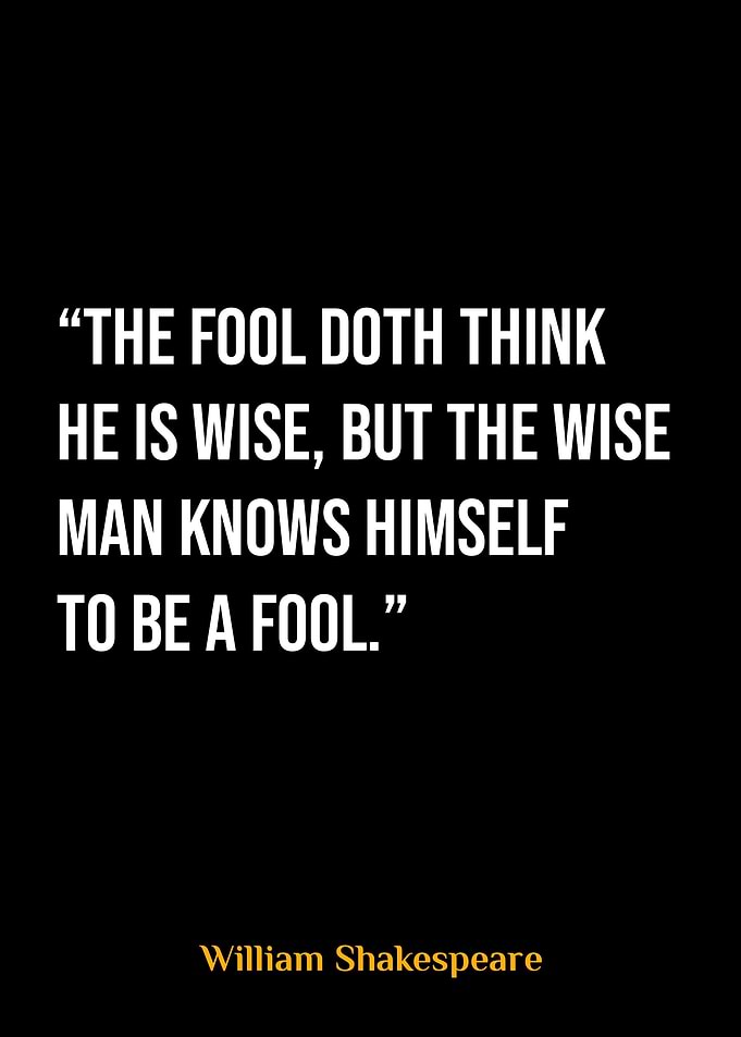 William Shakespeare Quote