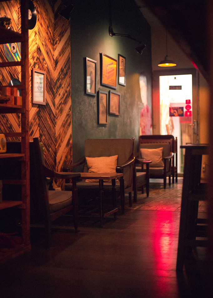 Lively Bar Scene