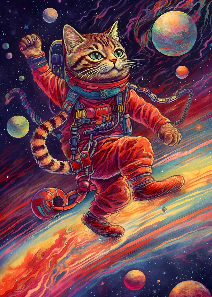 Cat Astronaut