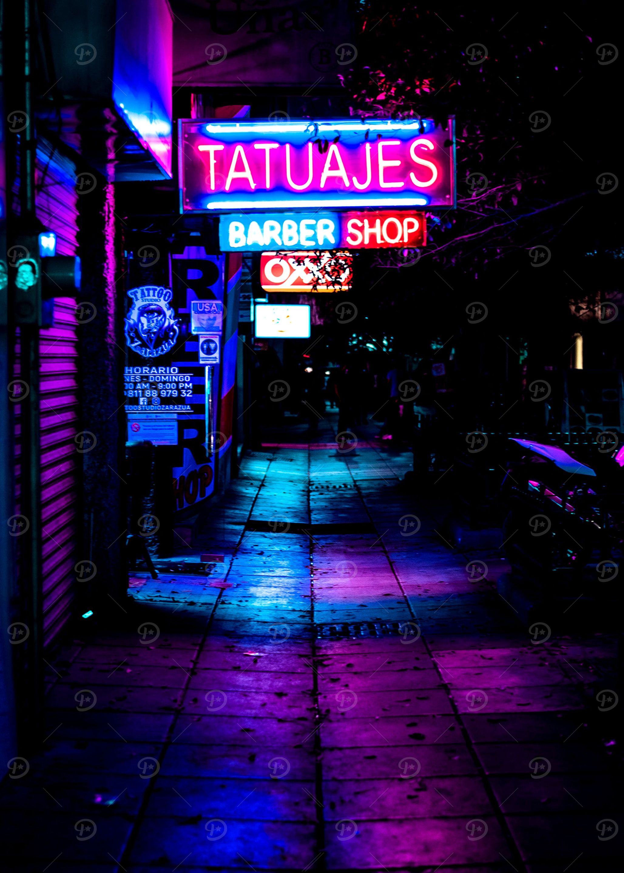 city neon
