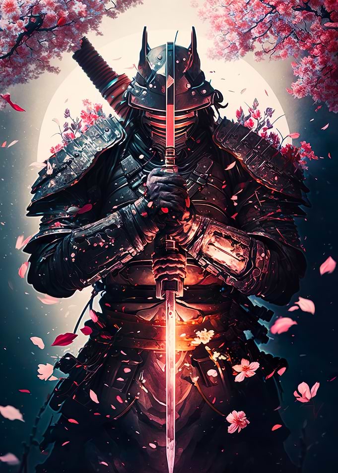 epic japanese samurai