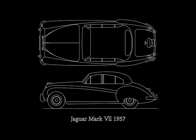 Jaguar Mark Vll 1957