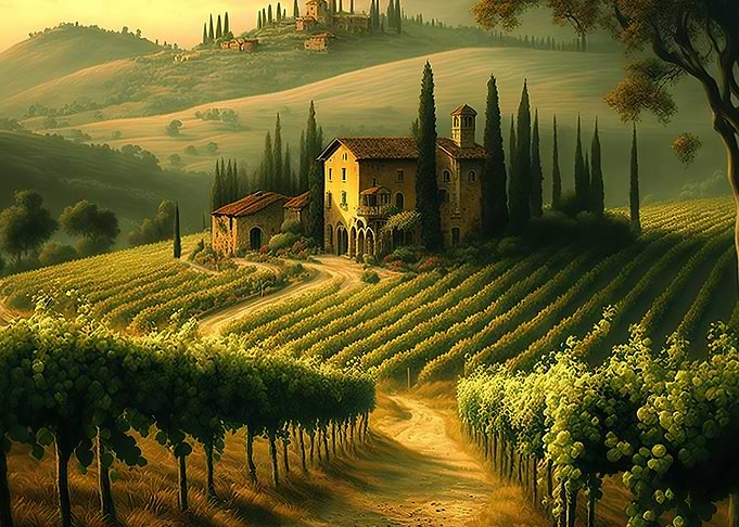 Tuscany Italy Landscape