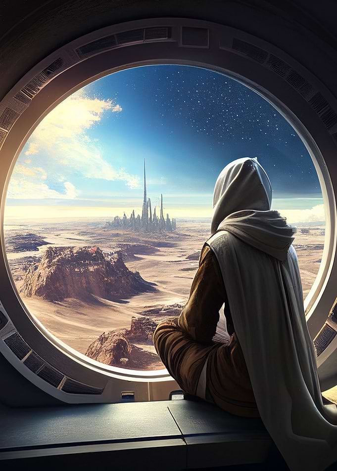 Window in space