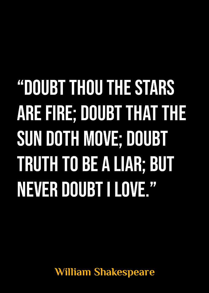 William Shakespeare Quote