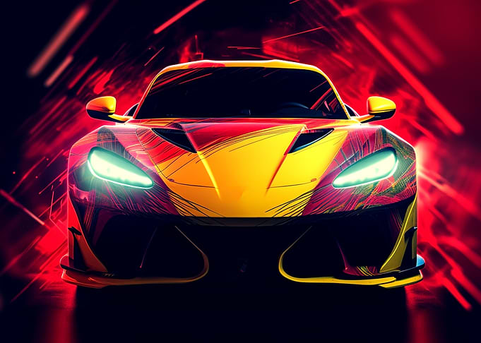 Car neon