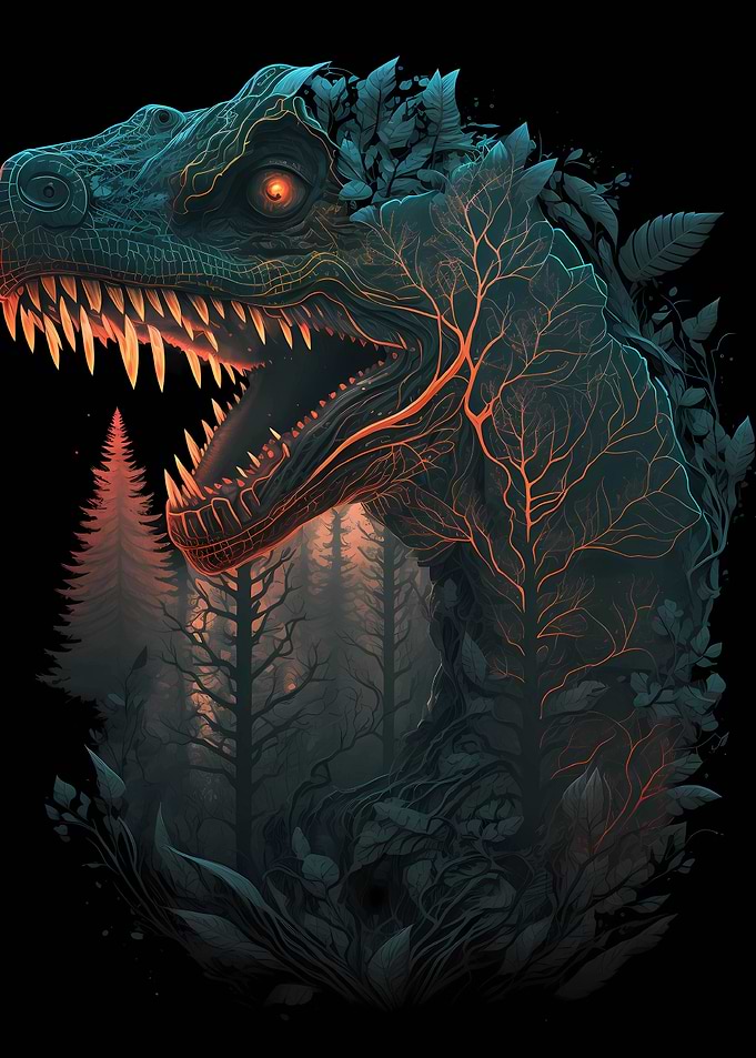 Allosaurus Dinosaur Magic