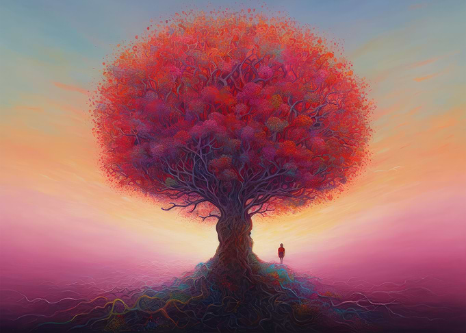 The tree and the human