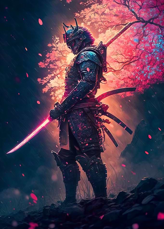 elegance japanese samurai