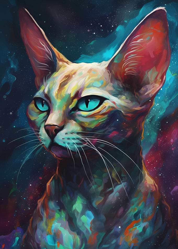 Sphynx Cat Fantasy world