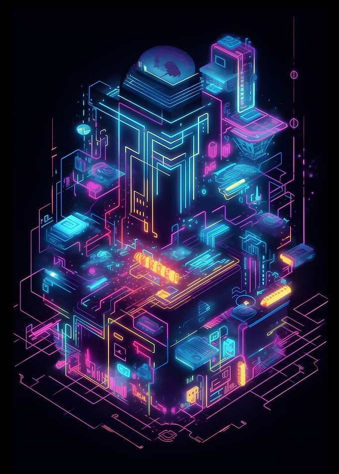 Concept Art Retro Games