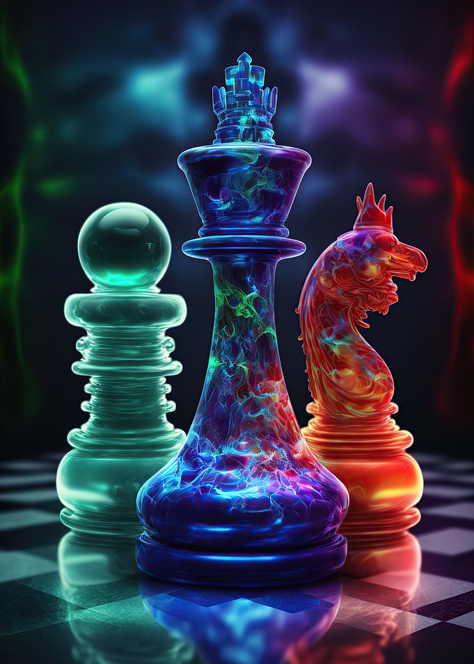 Chess neon