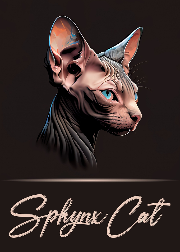 Sphynx Cat Portrait