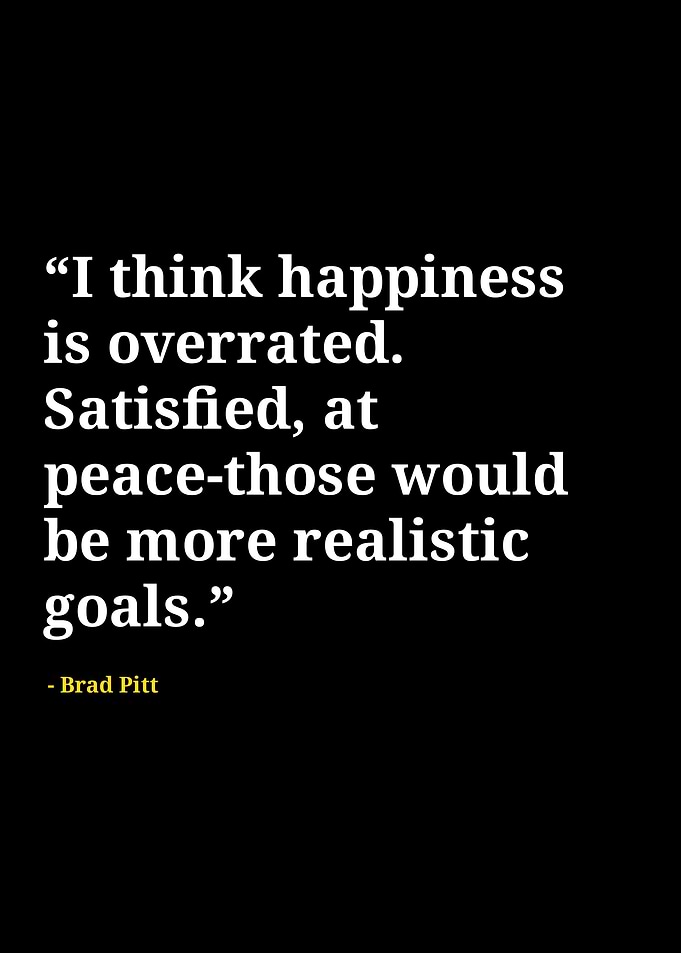 Brad Pitt quotes