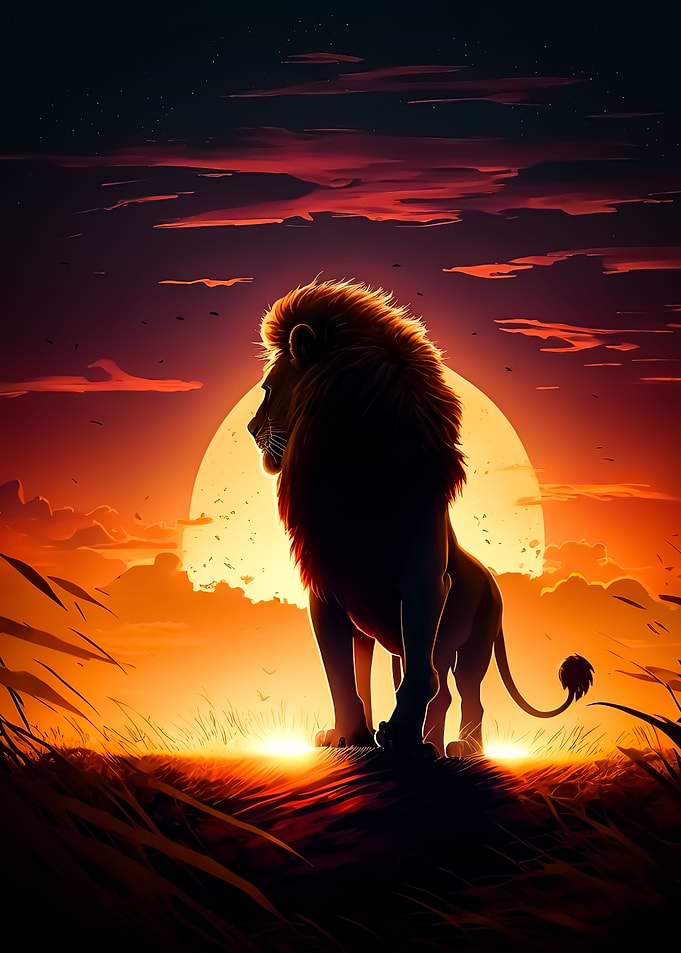 Lion King Of The Jungle